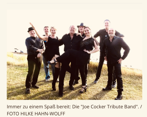 Joe Cocker Tribute / Konzert / Schaich Werft, Fehmarn